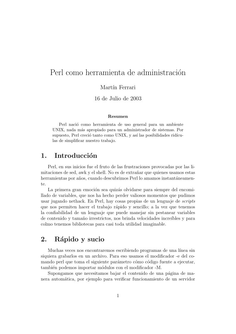 Imágen de pdf Perl como herramienta de administración